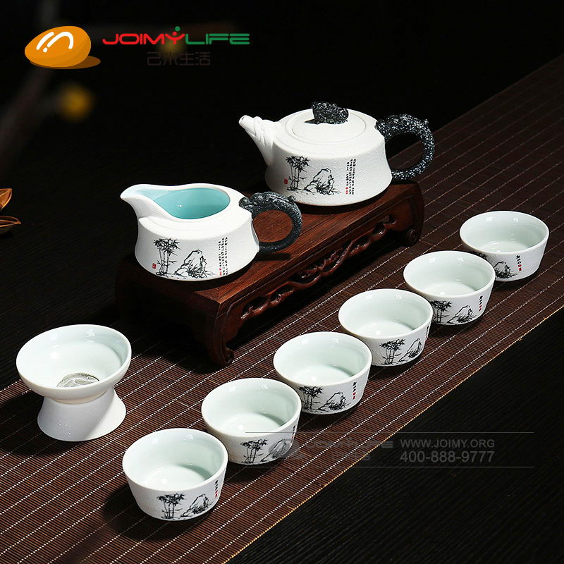 功夫茶具陶瓷茶具套装礼品定做