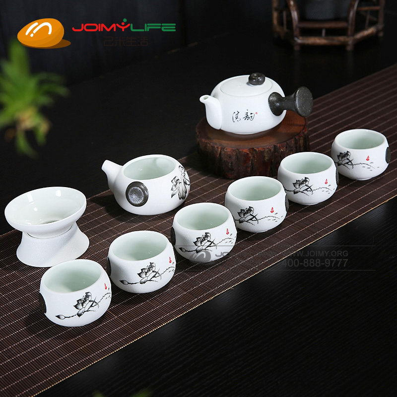 功夫茶具陶瓷茶具套装礼品定做