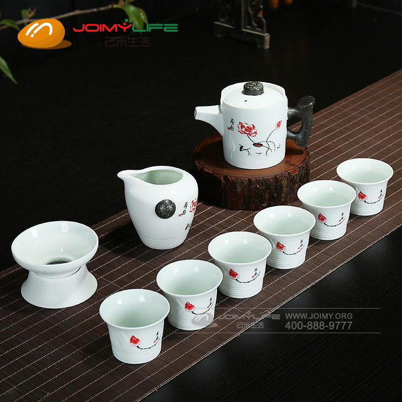 功夫茶具陶瓷茶具套装礼品定做
