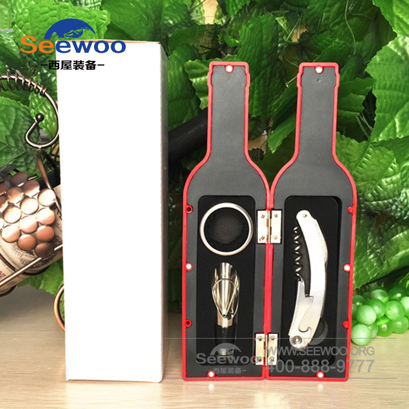高档红酒工具 创意红酒开瓶器工具套装定制