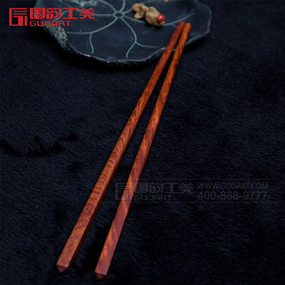 缅甸酸枝筷 红木筷子定制