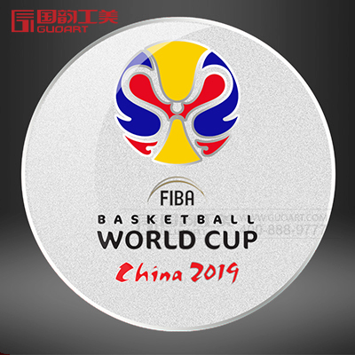 flba篮球世界杯纪念徽章定做