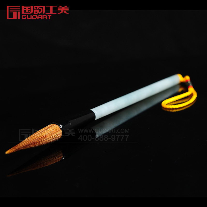 小号精品蓝田玉笔创意玉笔定制