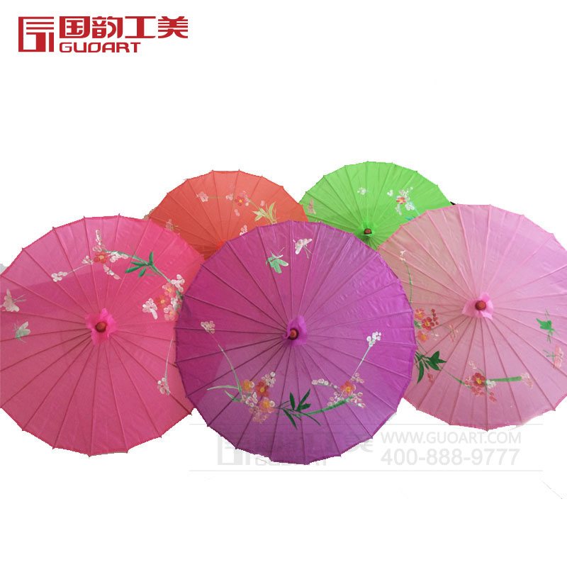 古典绸布伞定做手工伞礼品定做