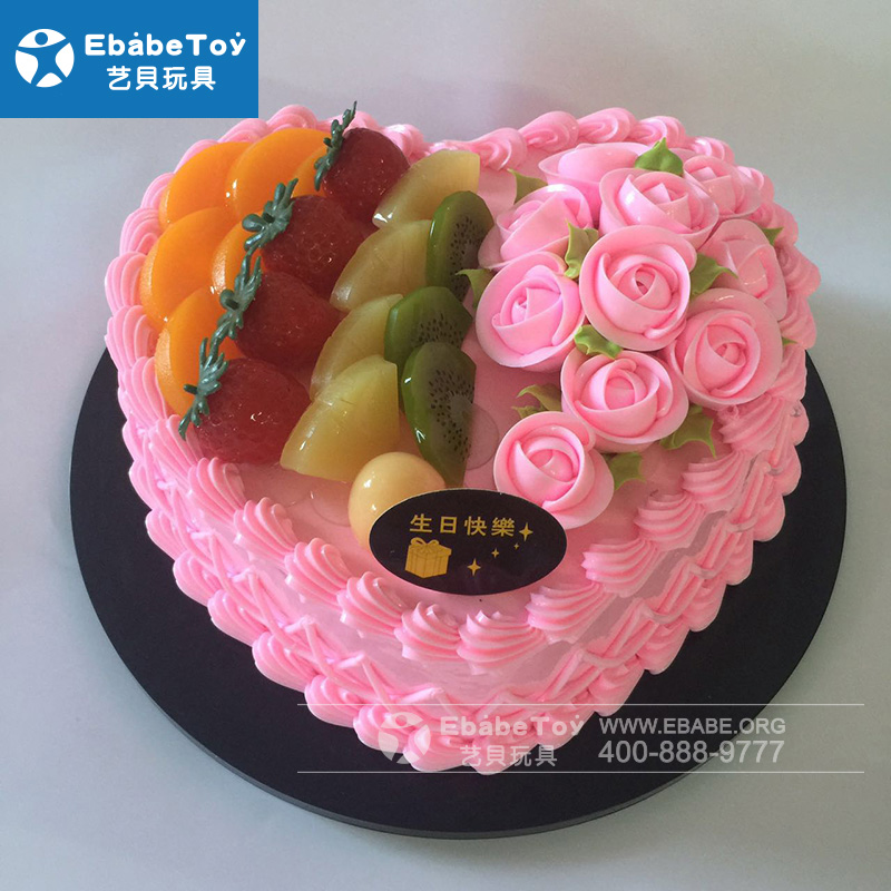 仿真蛋糕模型 新款水果生日蛋糕模型花式假蛋糕 定制