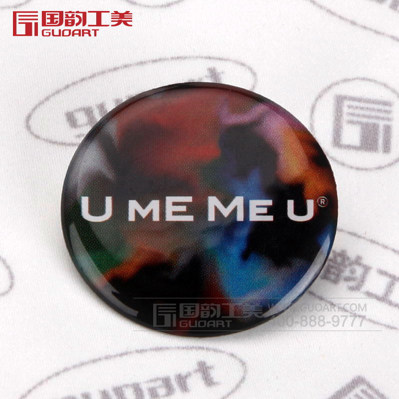 U ME ME U纪念烤漆徽章承制