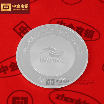 苏州onarch变频器定制纯银纪念章