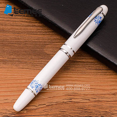 青花瓷签字笔 青花瓷笔祥龙青花宝珠笔 定制