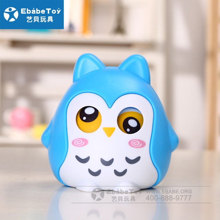 彩印玩具摆件 猫头鹰儿童节日礼物 定制