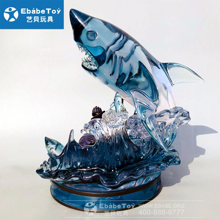 青萝火影忍者 手办鲨鱼干柿鬼鲛模型 定制