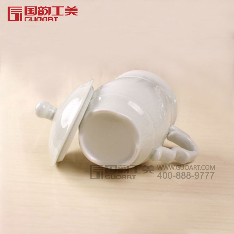 简约陶瓷插画礼品杯子定做