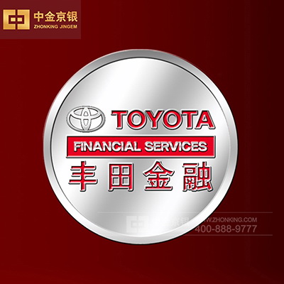 丰田金融高尔夫球帽纪念章定制