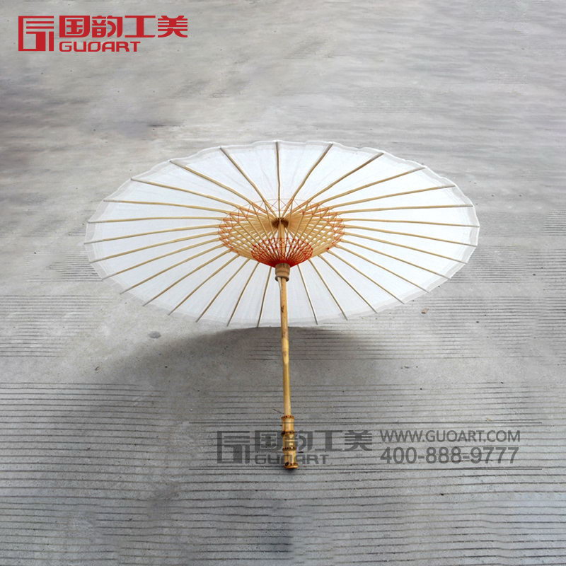 工艺伞纯色古典雨伞油纸伞定做