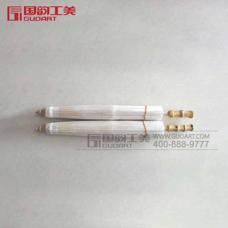 工艺伞纯色古典雨伞油纸伞定做