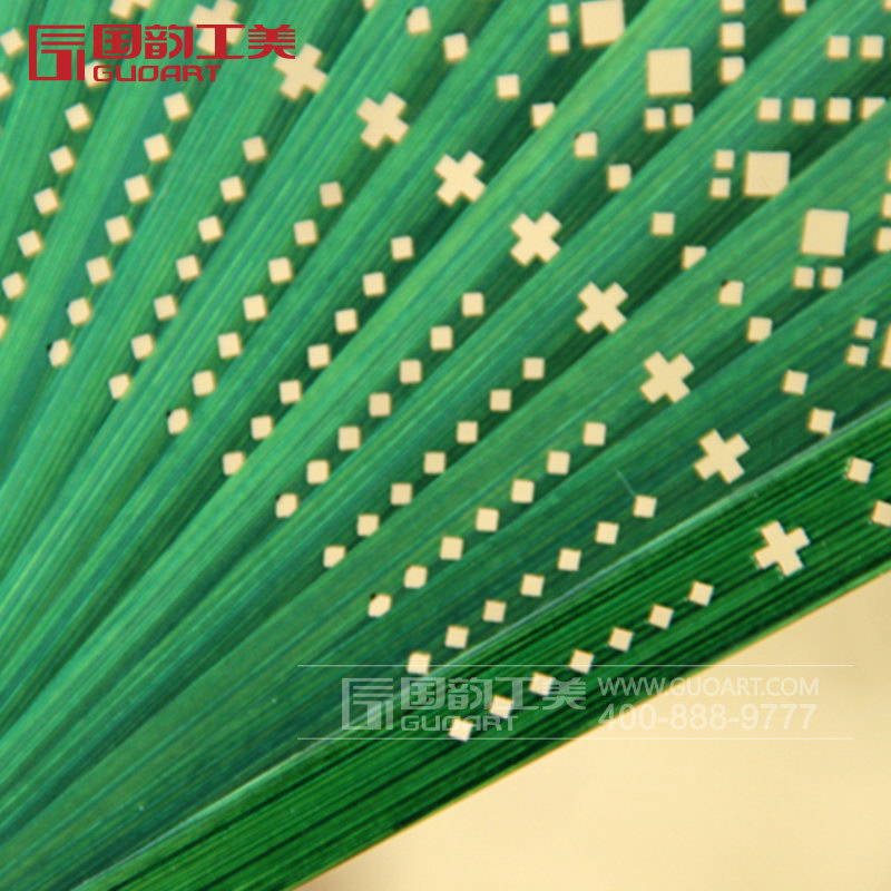 新款扇子手工雕刻扇骨娟扇定做