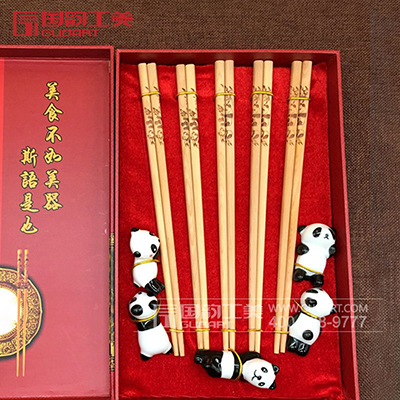 中国风实木筷子节日礼品筷子定制