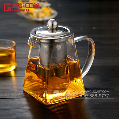 耐高温加厚琉璃茶壶茶具定制