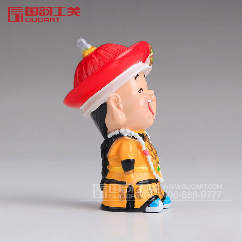 迷你小皇帝彩绘树脂定做