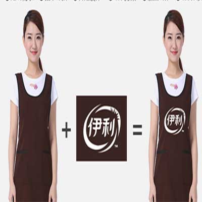 成人围裙韩版时尚 厨房餐厅奶茶店咖啡厅超市工作服围裙定制订做