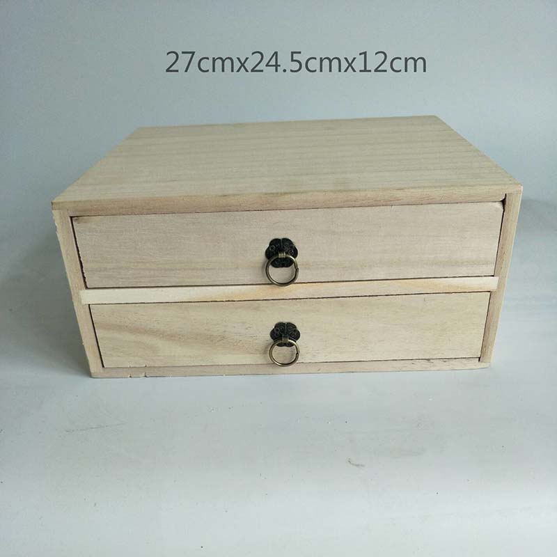 木制高档礼品盒木质抽拉盒茶饼盒茶叶包装盒定做