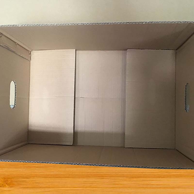 瓦楞纸箱带盖收纳神器整理箱储物箱定制