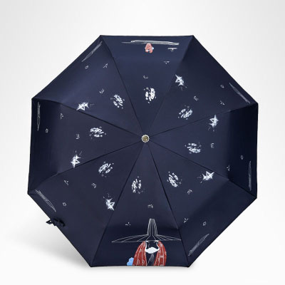 雨伞遮阳伞防紫外线女折叠韩国小清新晴雨两用太阳伞防晒防紫外线