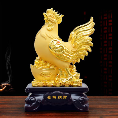 金银吉祥物 金鸡纳财定制