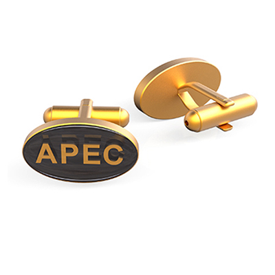 《APEC》纯金袖扣