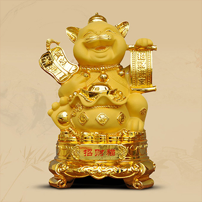 金银吉祥物招财猫
