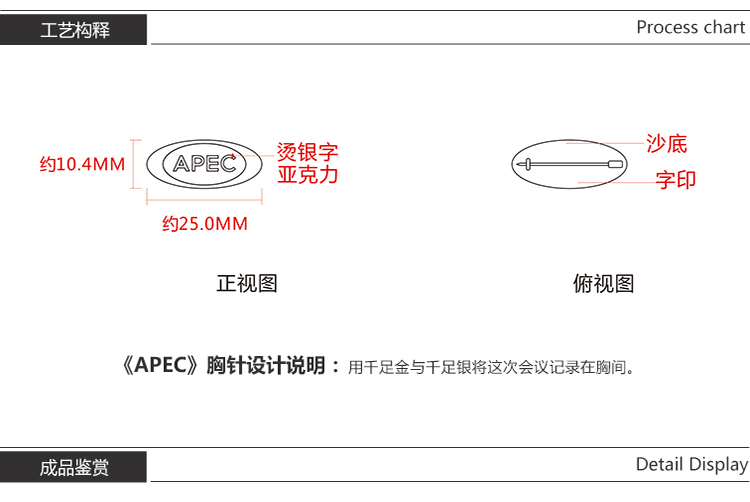 111-【APEC】胸针-APEC