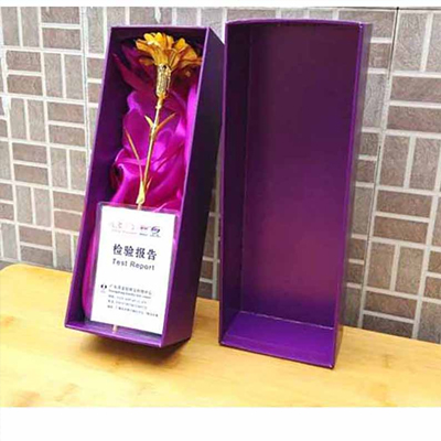 金箔工艺品康乃馨礼盒母亲节礼物定制