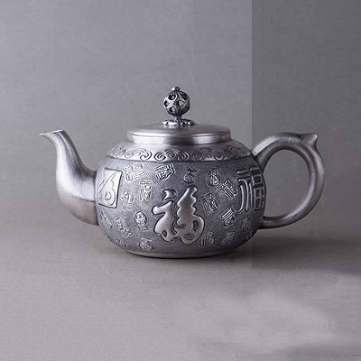 纯银壶银茶壶