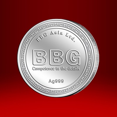 2019年3月 BBG纯银纪念章定制