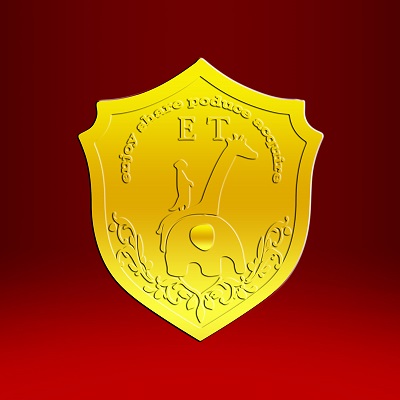 2019年3月 ET长颈鹿足金纯银徽章定制