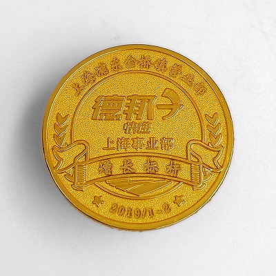 德邦快递徽章批量定制大货照