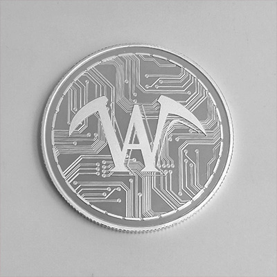WAKER纯银纪念章批量定制大货照