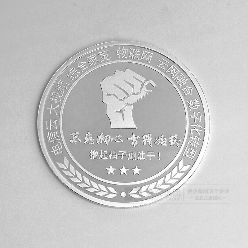 2019年04月 华为解决方案部纪念币定制