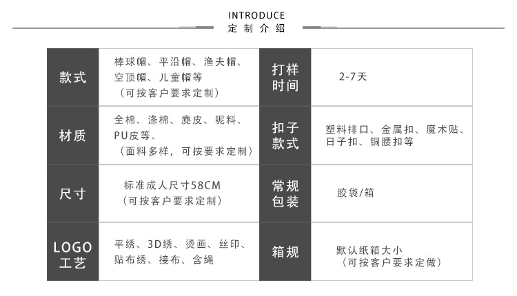 帆布广告帽子定制 可刺绣logo定制金属扣太阳帽子 旅游帽活动帽批发