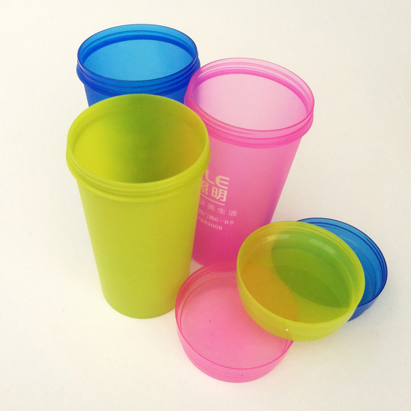 促销礼品大容量塑料杯定制logo 广告塑料杯随手杯学生运动塑料水杯批发