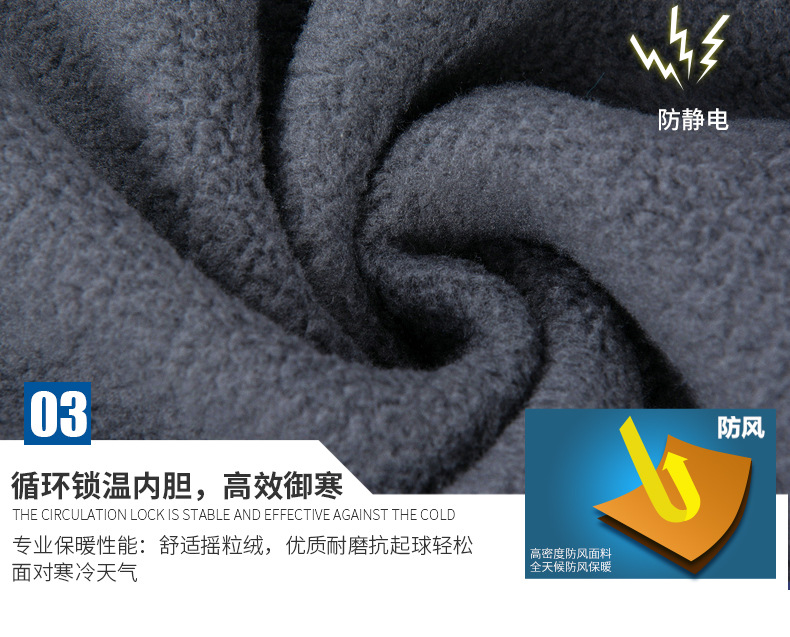 户外三合一反光冲锋衣两件套批发 快递外卖防工作服防寒服定制