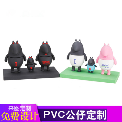 搪胶玩具PVC搪胶公仔定制 塑胶公仔搪胶卡通pvc玩偶订制