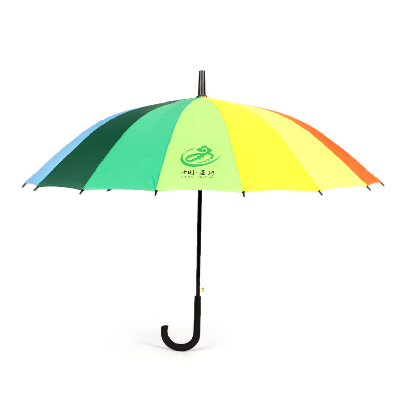 中国通讯直杆雨伞定制  员工福利品雨伞批发定做