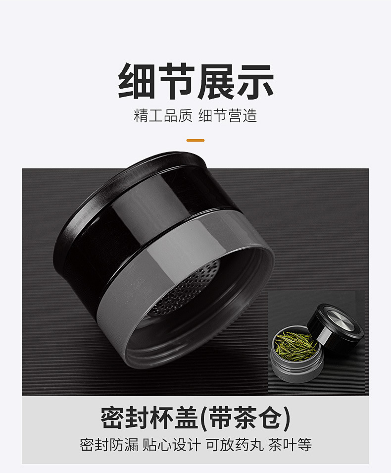 隔热玻璃杯定制 商务礼品塑玻杯子批发 便携学生水杯广告杯定制logo