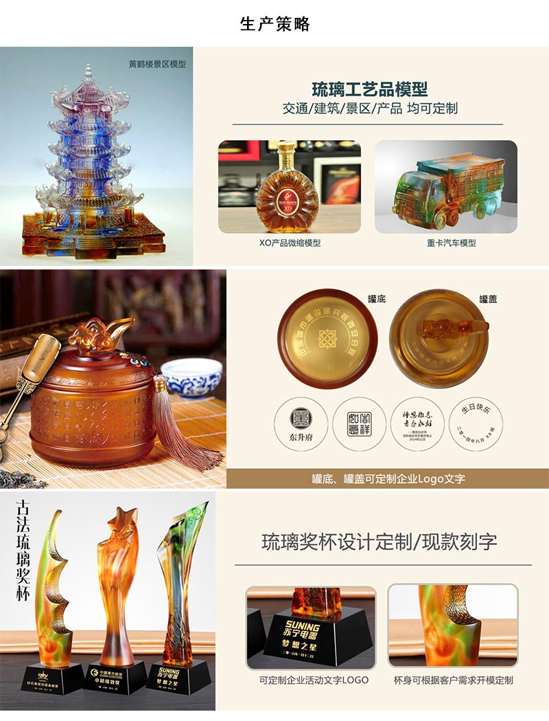 古法琉璃老鼠摆件定制 风水金鼠饰品生日礼物礼品十二生肖鼠工艺品鼠批发