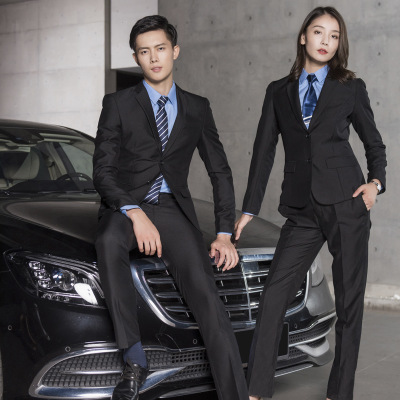 企业员工西服定做 厂家直销职业工装西装 工作服修身外套秋冬西服