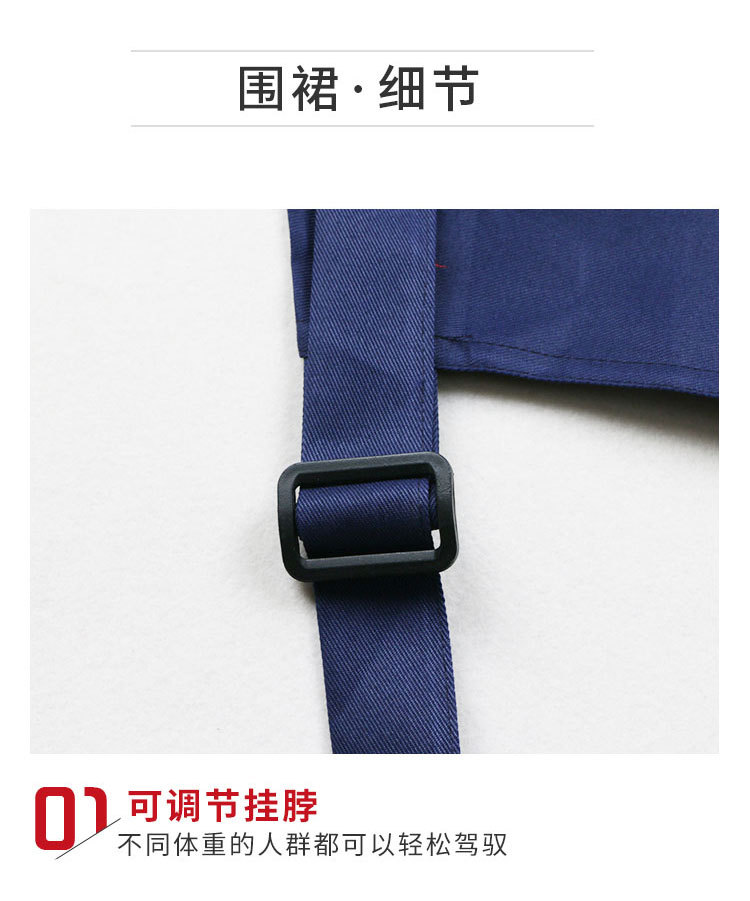 工厂直销广告围裙定制 工作制服呢围裙 定制礼品围裙定做logo