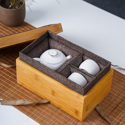 茶杯建盏紫砂壶高档蜂蜜包装盒定制 木质礼品包装盒批发