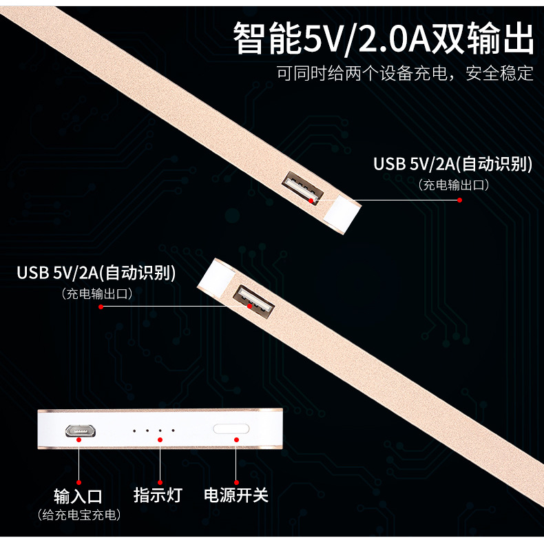 年会商务礼品套装定制 移动电源礼品装批发印logo