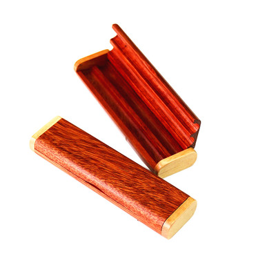 钢笔盒礼品包装盒批发 精致木制红木实木盒定制