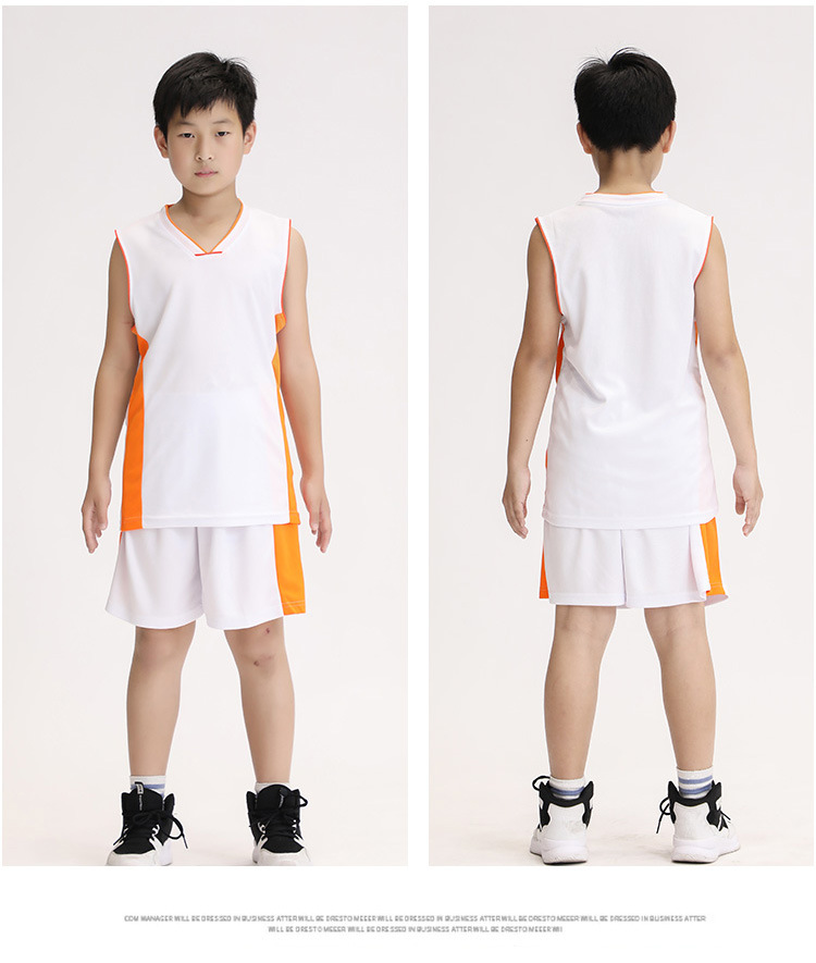 定制篮球服套装 训练比赛队服批发 成人儿童光板篮球衣工厂直销